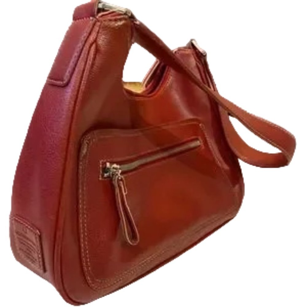 Vintage LIZ CLAIBORNE RED HAND BAG